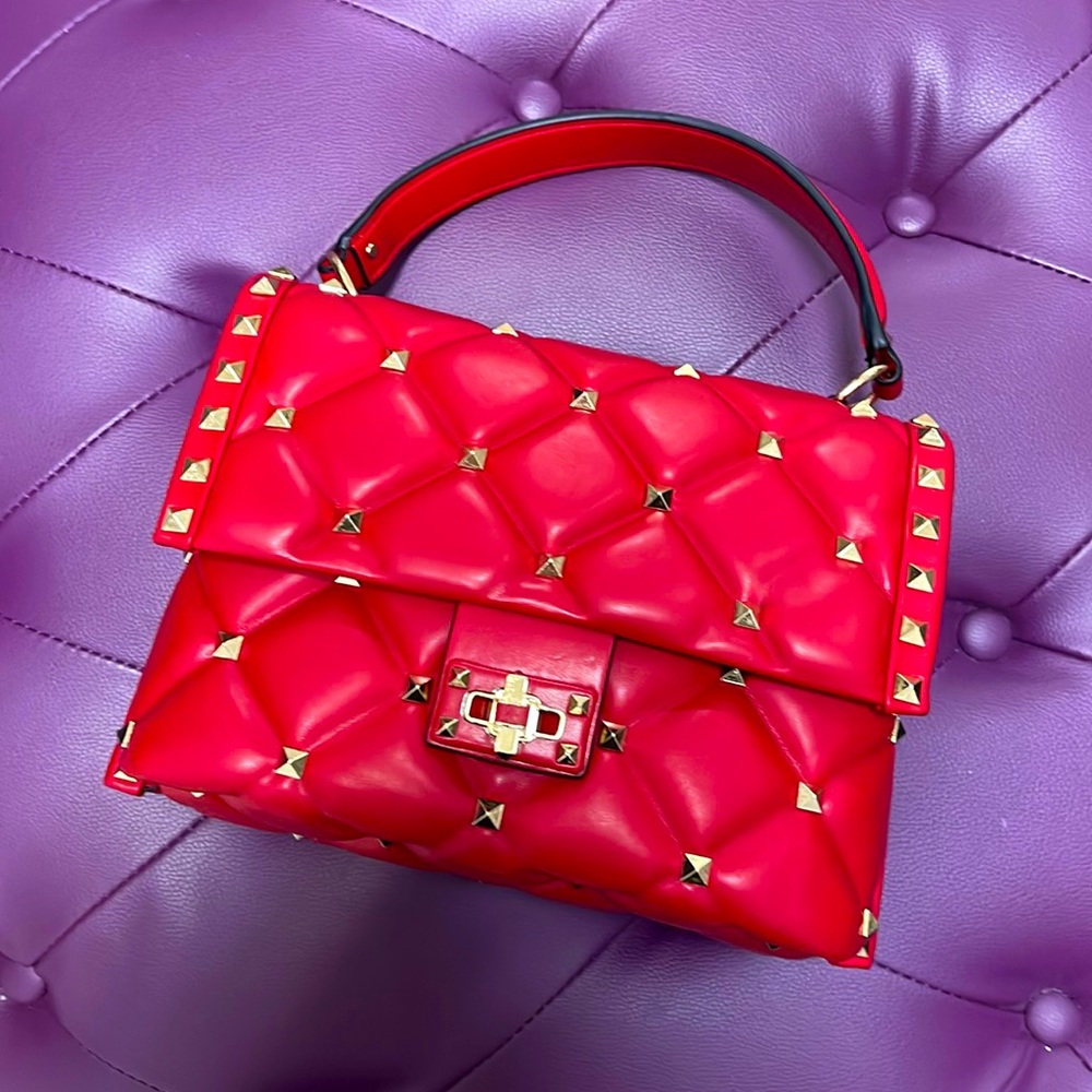 PU leather bag new 10inch wide X 7 inch height x 4inch depth